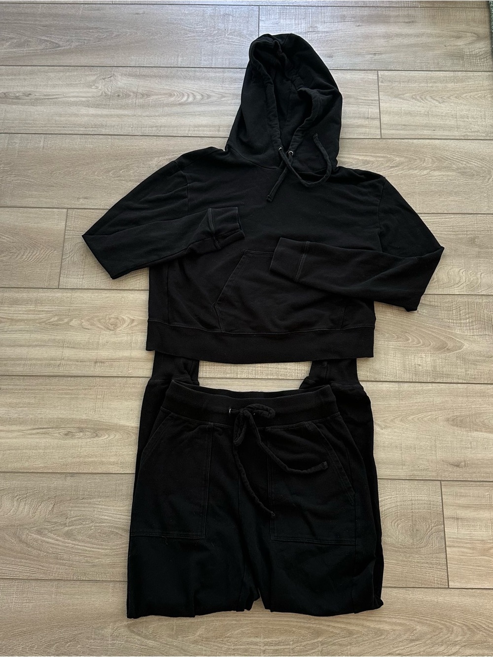 Goodlife Black Jogger Set in Black